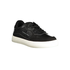 Calvin Klein Sleek Black Sports Sneakers with Contrast Details -   -  Calvin Klein.