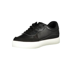 Calvin Klein Sleek Black Sports Sneakers with Contrast Details -   -  Calvin Klein.