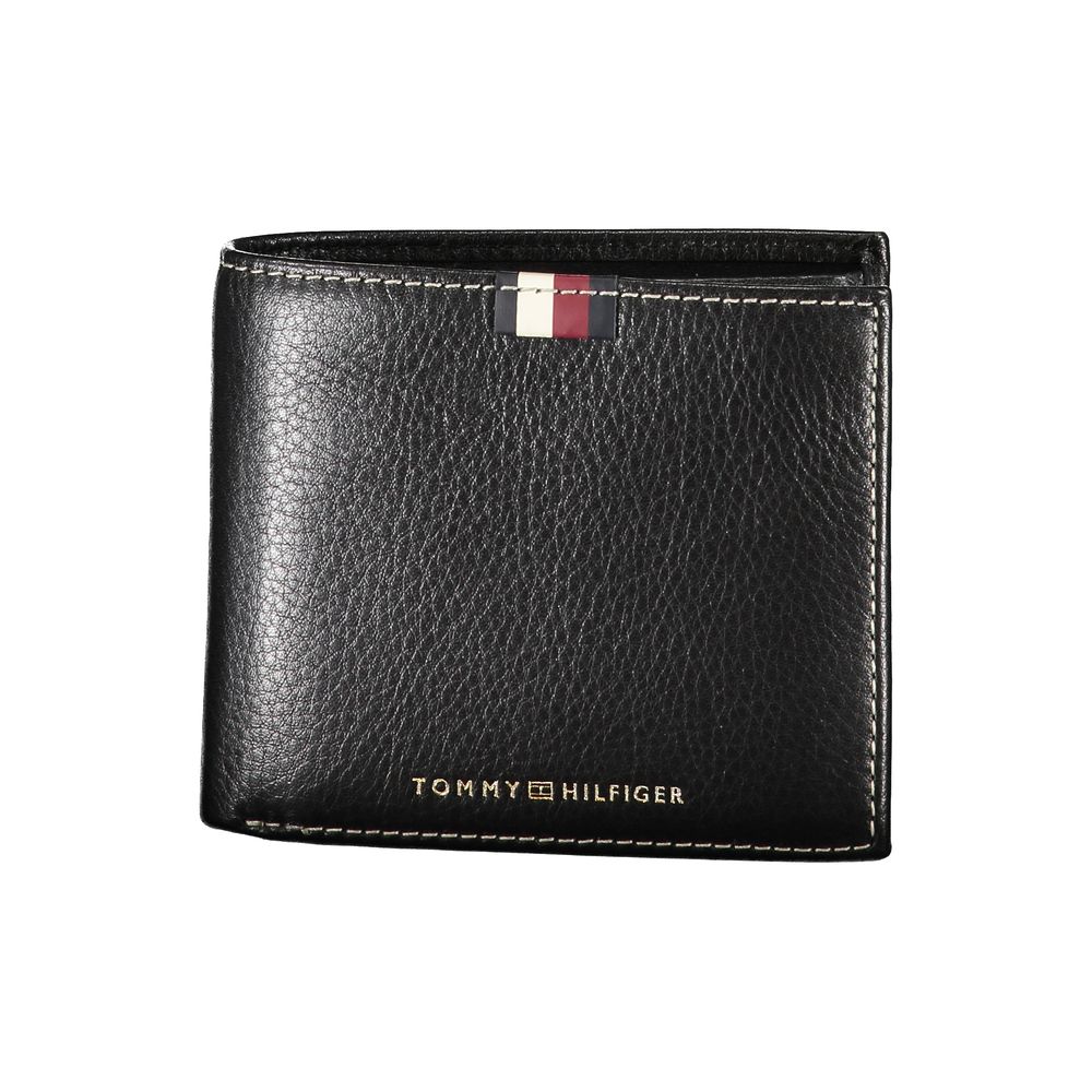 Tommy Hilfiger Black Leather Men Wallet -  Wallets for Men -  Tommy Hilfiger.