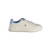 Tommy Hilfiger Light Blue Leather Women Sneaker -   -  Tommy Hilfiger.