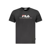 Fila Black Cotton Unisex T-Shirt -   -  Fila.