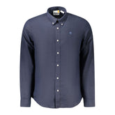 Timberland Blue Cotton Shirt -   -  Timberland.