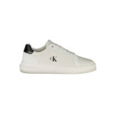 Calvin Klein White Leather Men Sneaker -   -  Calvin Klein.