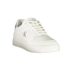 Calvin Klein White Polyester Men Sneaker -   -  Calvin Klein.