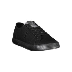 Calvin Klein Black Cotton Men Sneaker -   -  Calvin Klein.