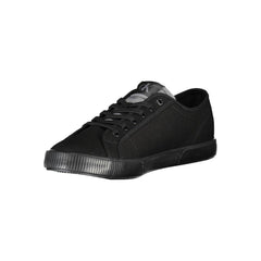 Calvin Klein Black Cotton Men Sneaker -   -  Calvin Klein.