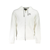 La Martina Elegant White Hooded Sweatshirt for Men -   -  La Martina.