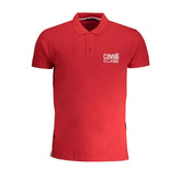 Cavalli Class Red Cotton Polo Shirt -   -  Cavalli Class.