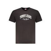 Tommy Hilfiger Black Cotton Men T-Shirt -   -  Tommy Hilfiger.