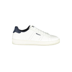Blauer White Leather Men Sneaker -   -  Blauer.