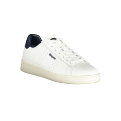 Blauer White Leather Men Sneaker -   -  Blauer.