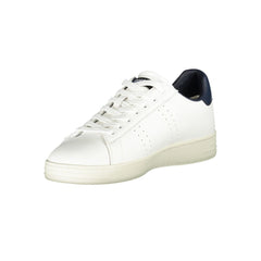 Blauer White Leather Men Sneaker -   -  Blauer.