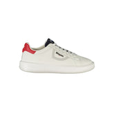 Blauer White Leather Men Sneaker -   -  Blauer.