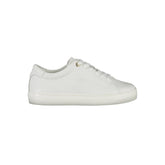 Tommy Hilfiger White Leather Women Sneaker -   -  Tommy Hilfiger.