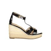 Ralph Lauren Black Polyester Sandal -   -  Ralph Lauren.