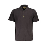 La Martina Elegant Black Cotton Polo Shirt Regular Fit -   -  La Martina.