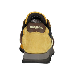 Blauer Chic Contrast Lace-Up Sneakers -   -  Blauer.