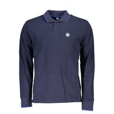 North Sails Blue Cotton Men Polo Shirt -   -  North Sails.