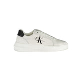 Calvin Klein Eco-Chic White Sneakers with Contrast Details -   -  Calvin Klein.