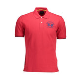 La Martina Elegant Pink Polo: Casual Luxury for Men -   -  La Martina.