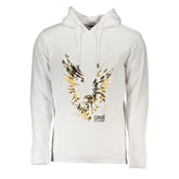 Cavalli Class White Cotton Men Sweater -   -  Cavalli Class.