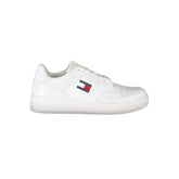 Tommy Hilfiger White Leather Men Sneaker -   -  Tommy Hilfiger.