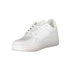 Tommy Hilfiger White Leather Men Sneaker -   -  Tommy Hilfiger.