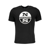North Sails Black Cotton T-Shirt -   -  North Sails.
