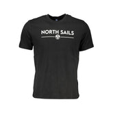 North Sails Black Cotton T-Shirt -   -  North Sails.