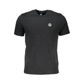 North Sails Black Cotton T-Shirt -   -  North Sails.