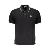 North Sails Black Cotton Polo Shirt -   -  North Sails.