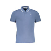 Harmont & Blaine Blue Cotton Polo Shirt -   -  Harmont & Blaine.