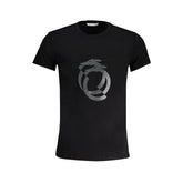 Trussardi Black Cotton T-Shirt -   -  Trussardi.