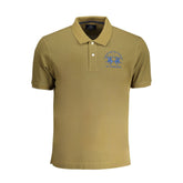 La Martina Green Cotton Polo Shirt -   -  La Martina.