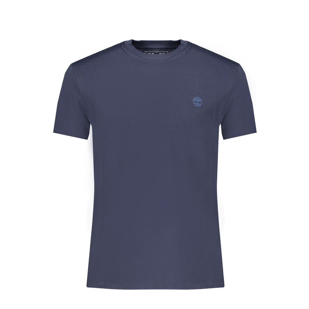 Timberland Blue Cotton Men TShirt - - Timberland.