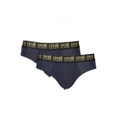 Cavalli Class Blue Cotton Mens Underwear -   -  Cavalli Class.