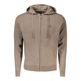 Norway 1963 Brown Polyamide Men Cardigan -   -  Norway 1963.