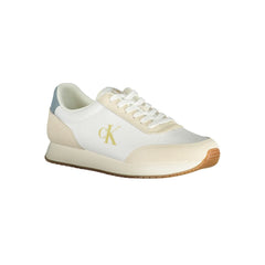 Calvin Klein White Polyester Men Sneaker -   -  Calvin Klein.