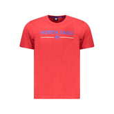 North Sails Red Cotton Men T-Shirt -   -  North Sails.