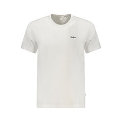 Pepe Jeans White Cotton Men T-Shirt -   -  Pepe Jeans.