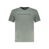 North Sails Green Cotton Men T-Shirt -   -  North Sails.