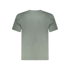 North Sails Green Cotton Men T-Shirt -   -  North Sails.