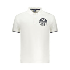 North Sails White Cotton Men Polo Shirt -   -  North Sails.