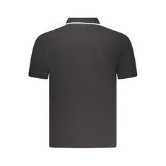 North Sails Black Cotton Mens Polo Shirt -   -  North Sails.