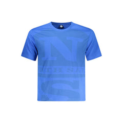North Sails Blue Cotton Men T-Shirt -   -  North Sails.