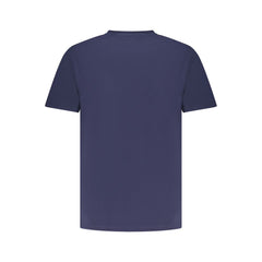 North Sails Blue Cotton Men T-Shirt -   -  North Sails.