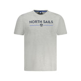 North Sails Brown Cotton Men T-Shirt -   -  North Sails.