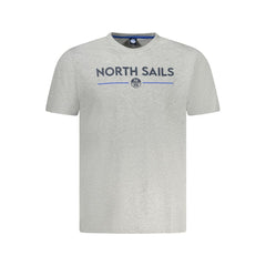 North Sails Brown Cotton Men T-Shirt -   -  North Sails.