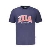Fila Blue Cotton Men T-Shirt -   -  Fila.