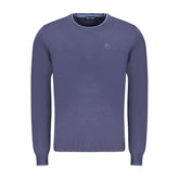North Sails Blue Cotton Men Sweater -   -  North Sails.